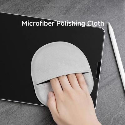 Microfiber Screen Cleaning Cloth For Phones Computers And Glasses grey