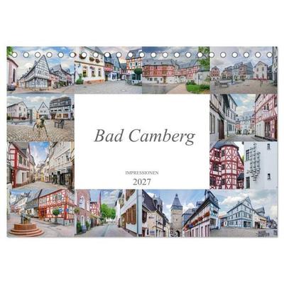 Bad Camberg Impressionen (Tischkalender 2027 DIN A5 quer), CALVENDO Monatskalender