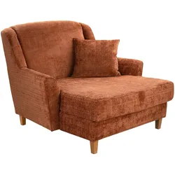 Tchibo - Big-Sessel »Julia« mit Chenillebezug - 136x107x142cm -