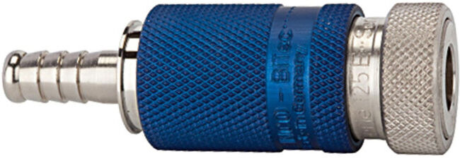 Riegler Accouplement de sécurité NW 7,8, type Bi-Tec, laiton nickelé, embout LW10 (249.27)