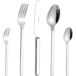 Esmeyer Besteckgarnitur Bettina Edelstahl silber 180teilig, Besteck, Silber