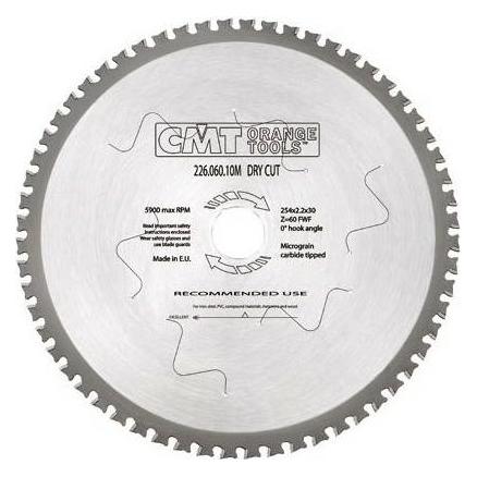 CMT 226.036.06H Sägeblatt für Metall und harte Materialien 165 x 20 x 36T (226.036.06H)