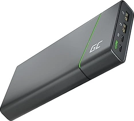 26.800 mAh Green Cell PowerPlay Ultra Akkuladegerät Lithium-Ion (Li-Ion) Graphit