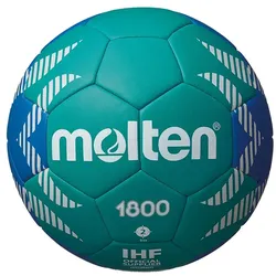 molten H2A1800-GB Handball Trainingsball grün/blau 2