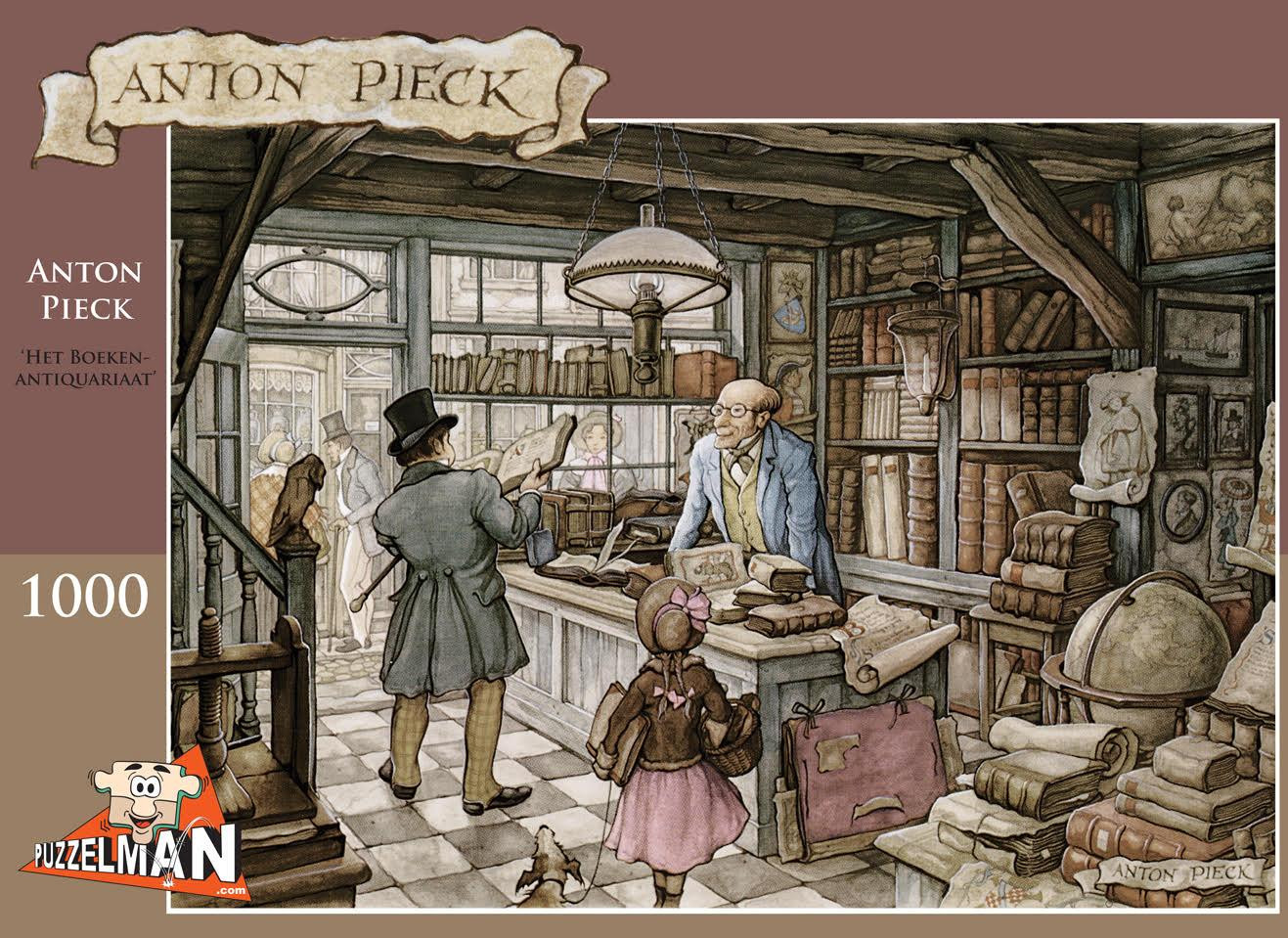 Puzzelman Puzzel Het Antiekwinkeltje van Anton Pieck 1000 stukjes