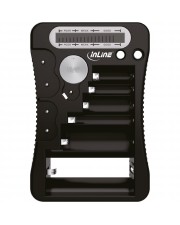 InLine Batterie-Tester mit LCD-Anzeige für Rund- und Knopfzellen sowie 9V-Block (01285)