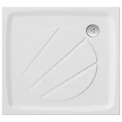 Ravak Quadratische Duschwanne 90 x 90 cm, gegossener Marmor XA037701010