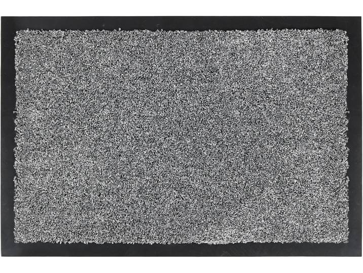 Fussmatte ASTRA Calcite , grau, B:90cm H:10mm L:150cm, Kunstfaser, Teppiche, Fussmatte, Türmatte, Sauberlaufmatte, rutschfest, meliert, nimmt Schmutz auf