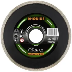 Rhodius, Sägeblatt, DG50 Diamanttrennscheibe