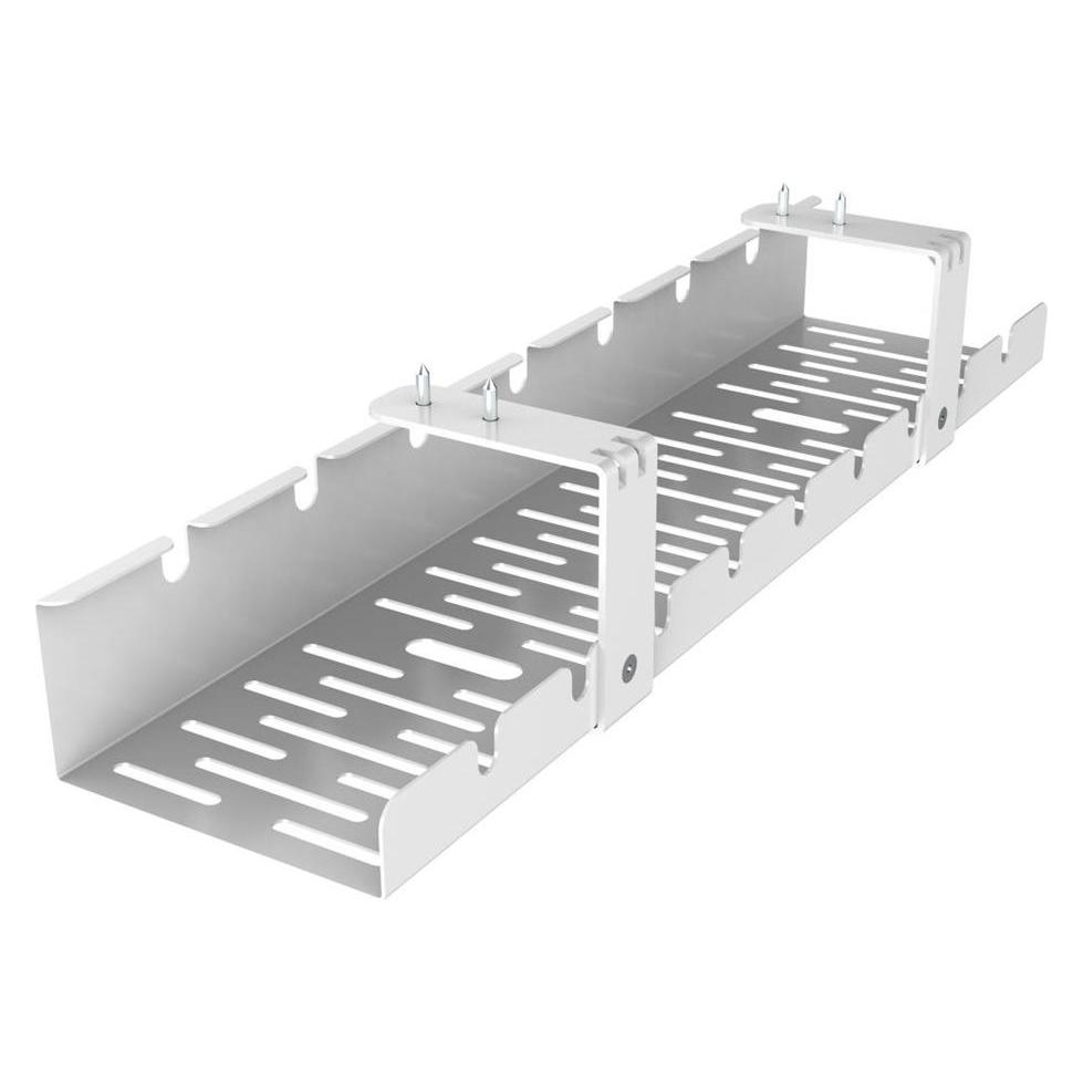 Activejet Kabelorganisation für den Schreibtisch (Kabelkanal, 12 cm) (CMP502 BI)