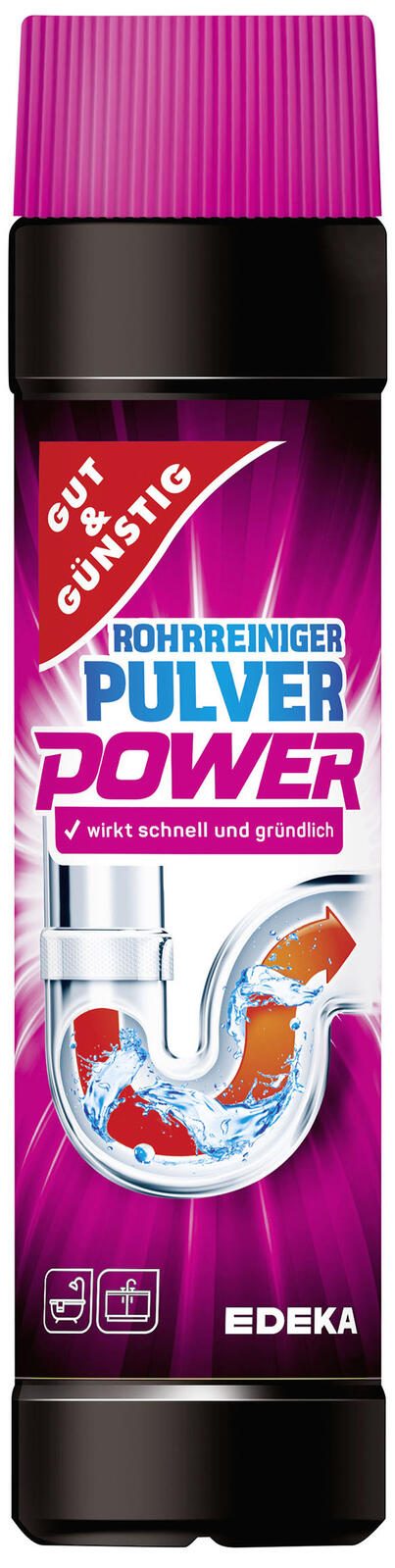 GUT&GÜNSTIG Rohrreiniger PULVER POWER 0,6 kg 1480663000