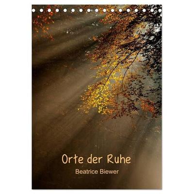 Orte der Ruhe (Tischkalender 2027 DIN A5 hoch), CALVENDO Monatskalender