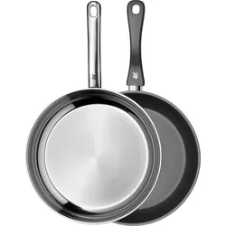WMF Pfannenset 2tlg. Edelstahl Silber