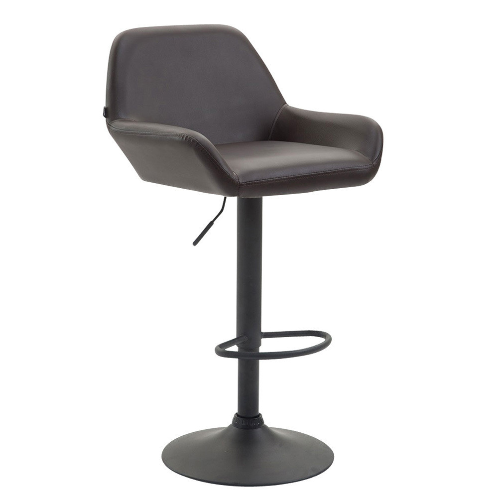 CLP Barstoel Braga - Crème - Kunstleer - Modern