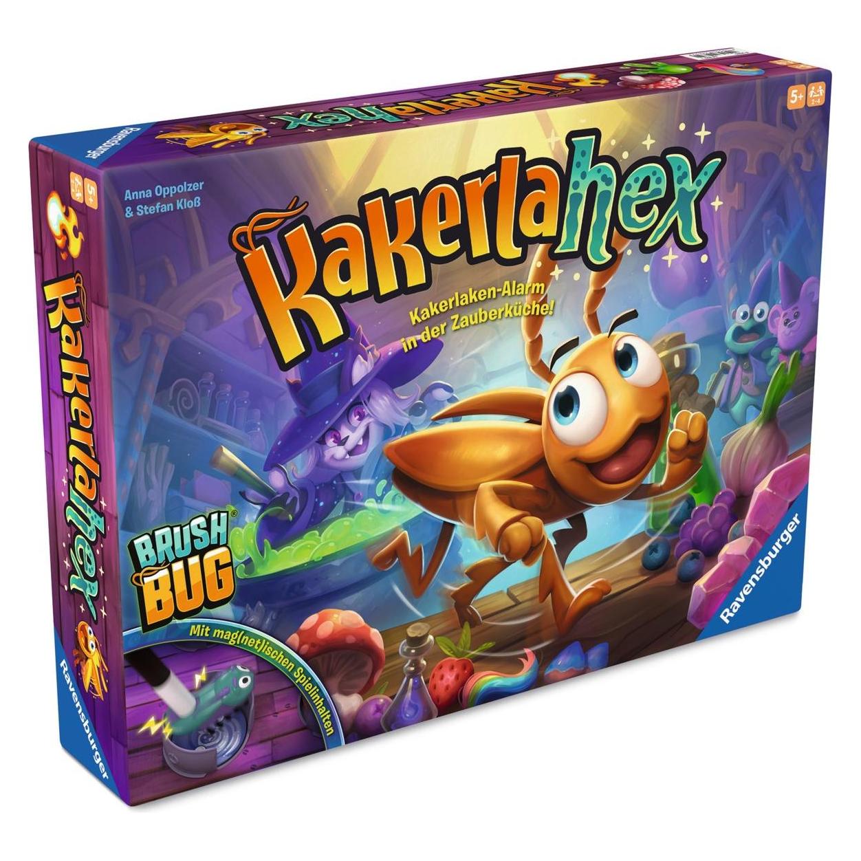 Ravensburger KakerlaHex - Kinderspiel ab 5 (Deutsch, 2 - 4 Spieler) (24832)