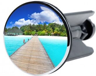 WCShop24 Waschbeckenstöpsel Malediven