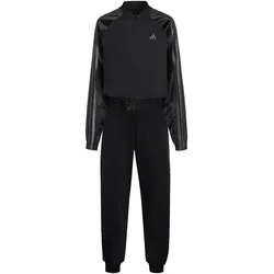 adidas Satin Trainingsanzug Mädchen KV0730 - black 164