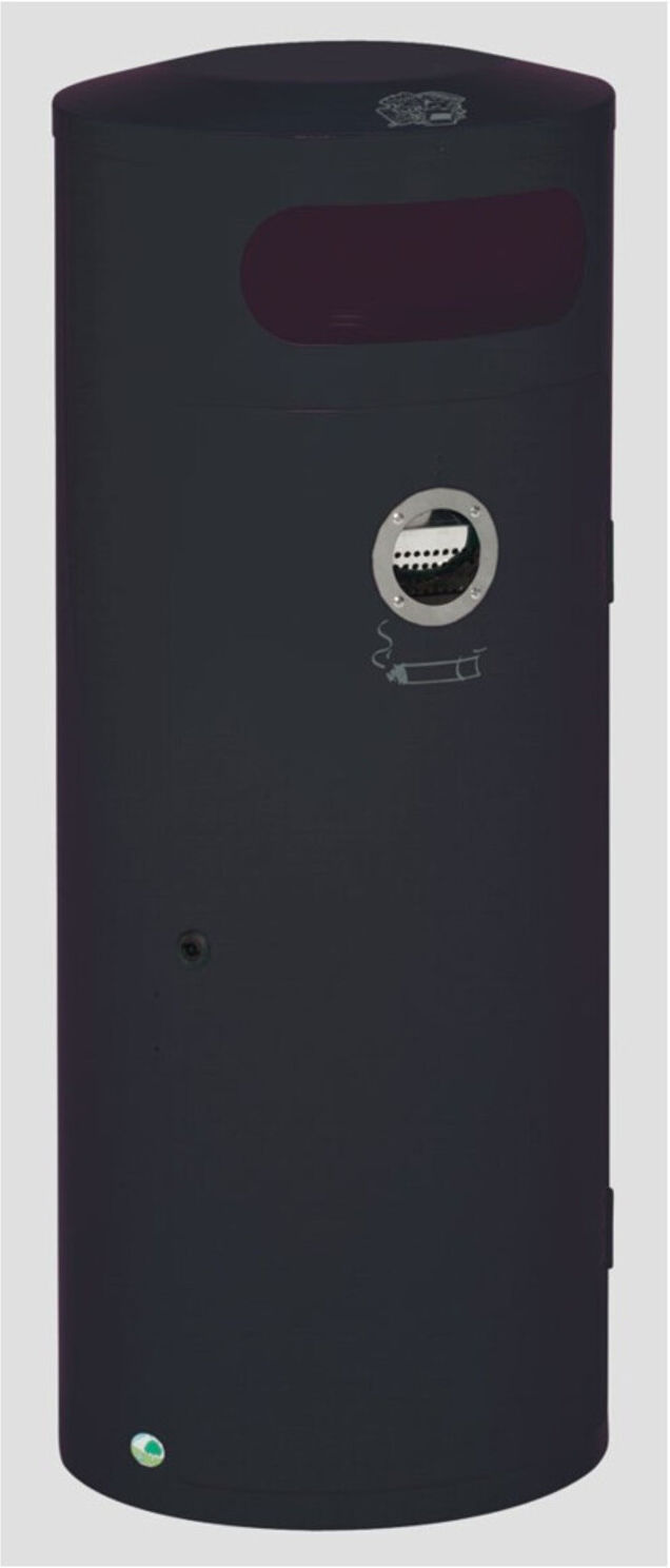 VAR Abfallsammler/Ascher KS 70 anthrazit 70 l (28430)