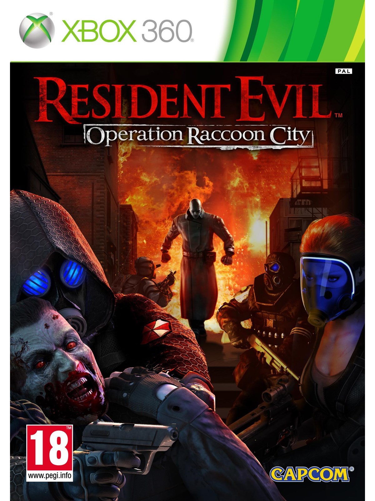 Resident Evil: Operation Raccoon City - Microsoft Xbox 360 - Horror - PEGI 18
