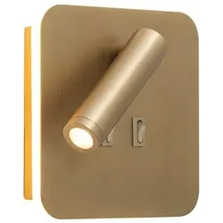 ROSSINI ILLUMINAZIONE MY WAY – Verstellbare 9-W-LED-Wandleuchte, 3000 K Licht, Bronze-Finish, modernes Aluminium-Design, ideal zum Lesen – Rossini Group