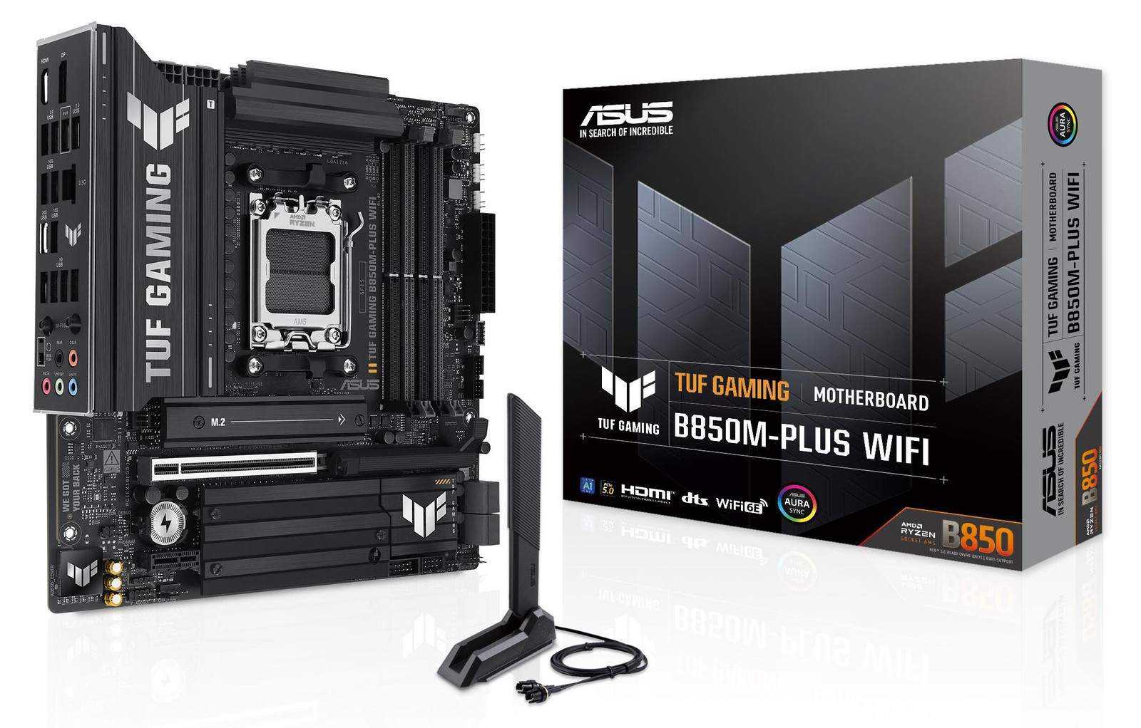 ASUS TUF GAMING B850M-PLUS WIFI Motherboard