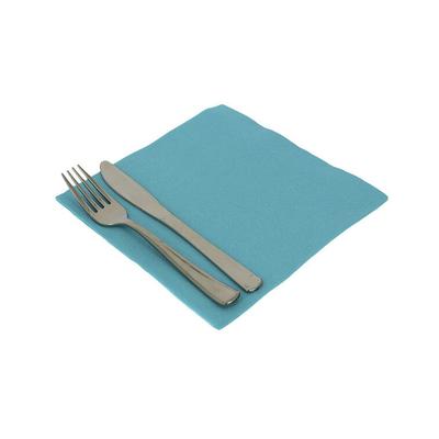 MONOUSO - Papierservietten 40x40cm 2-lagige Türkis (1.200 Stück)