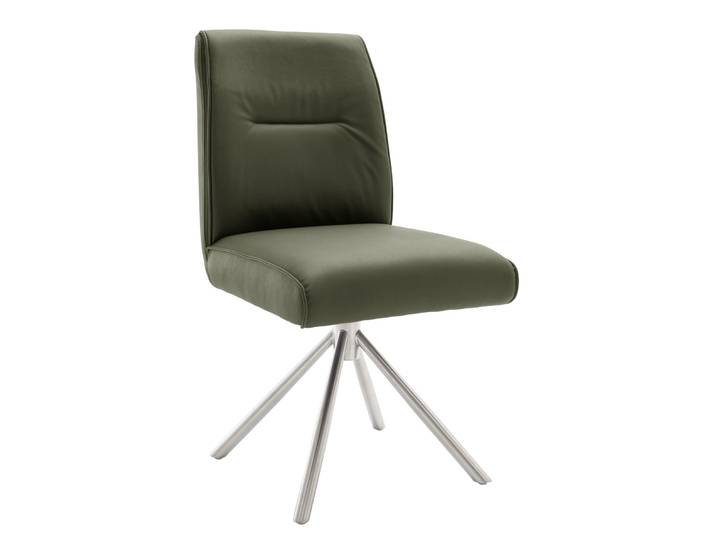 Stuhl DELANE, olive, Microfaser
