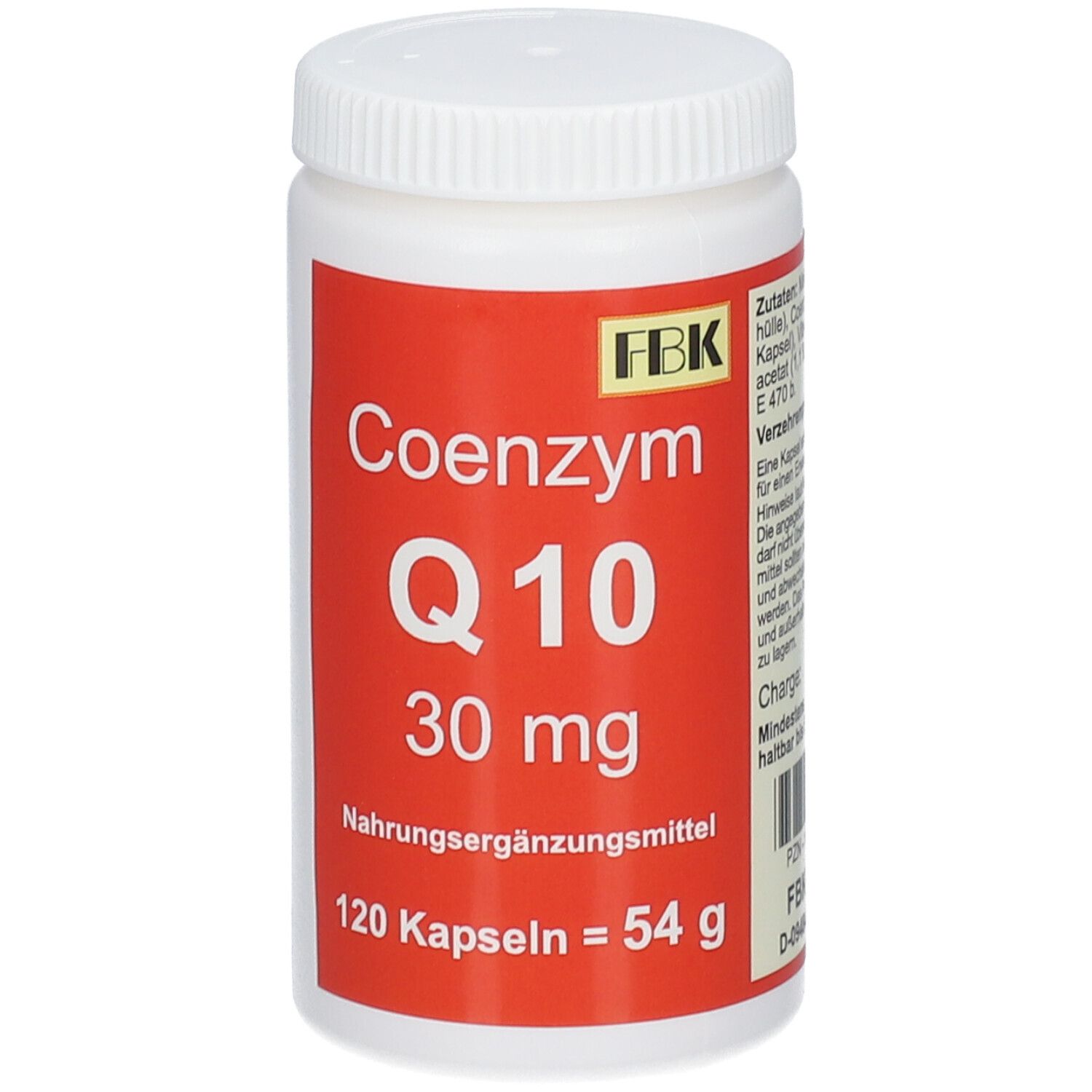 Coenzym Q10 30 mg Kapseln 120 St
