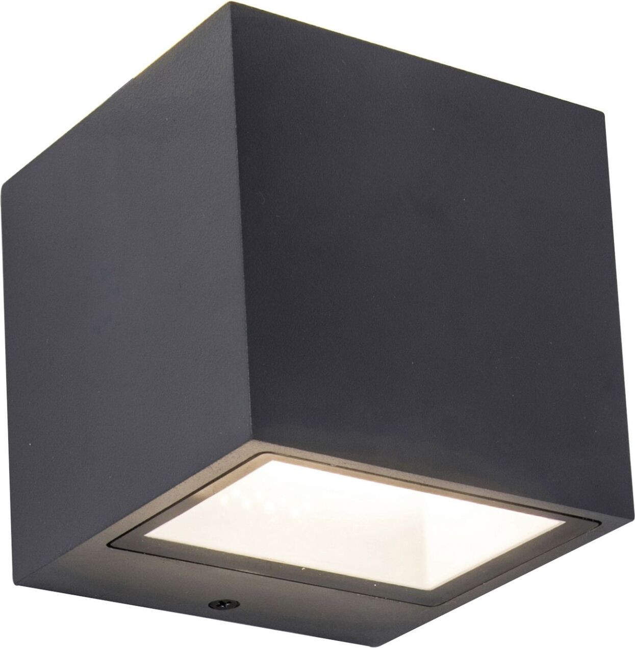LUTEC Gemini moderne led wandlamp antraciet