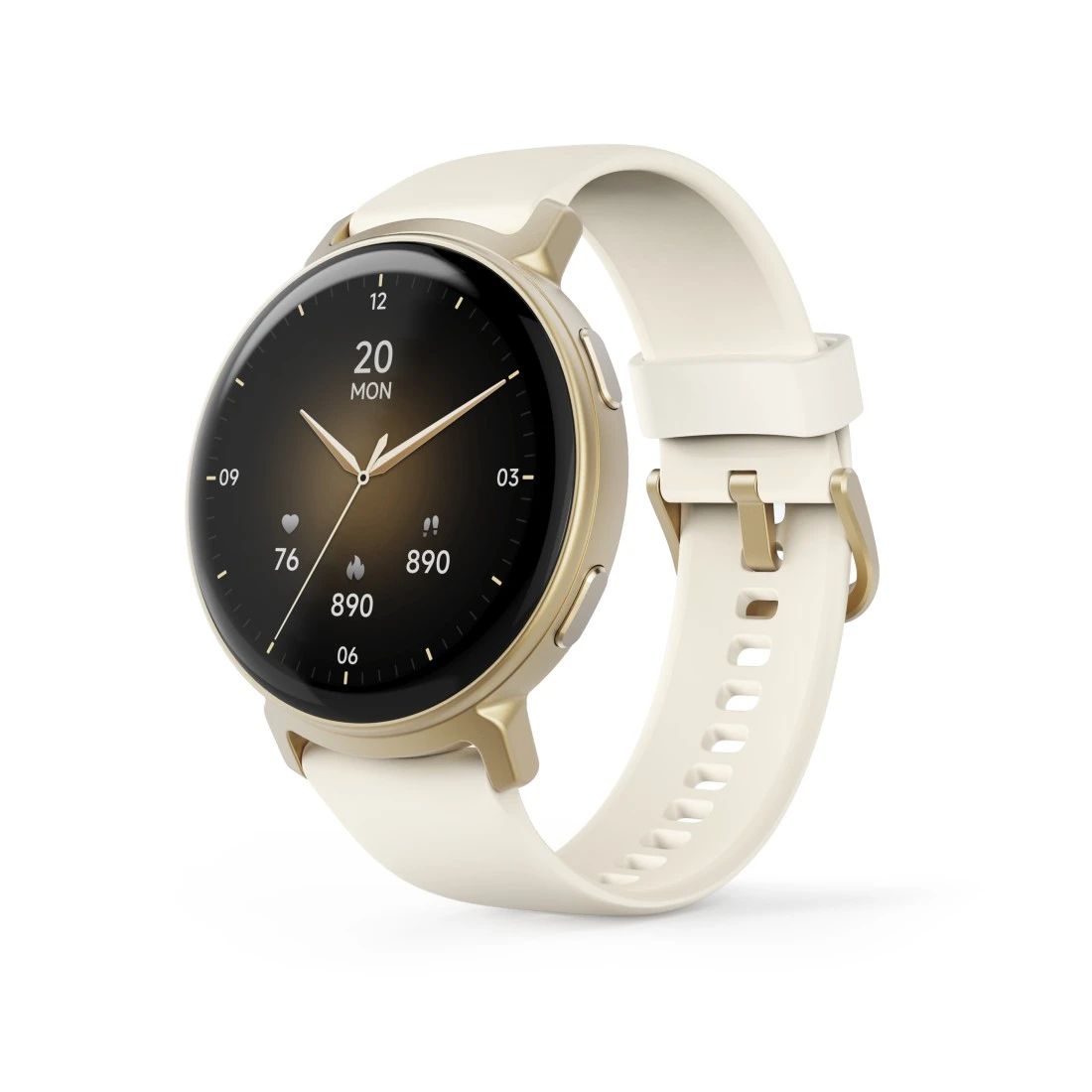 Hama 178641 7020 43 mm Smartwatch Rund IP68 (Gold) 00178641
