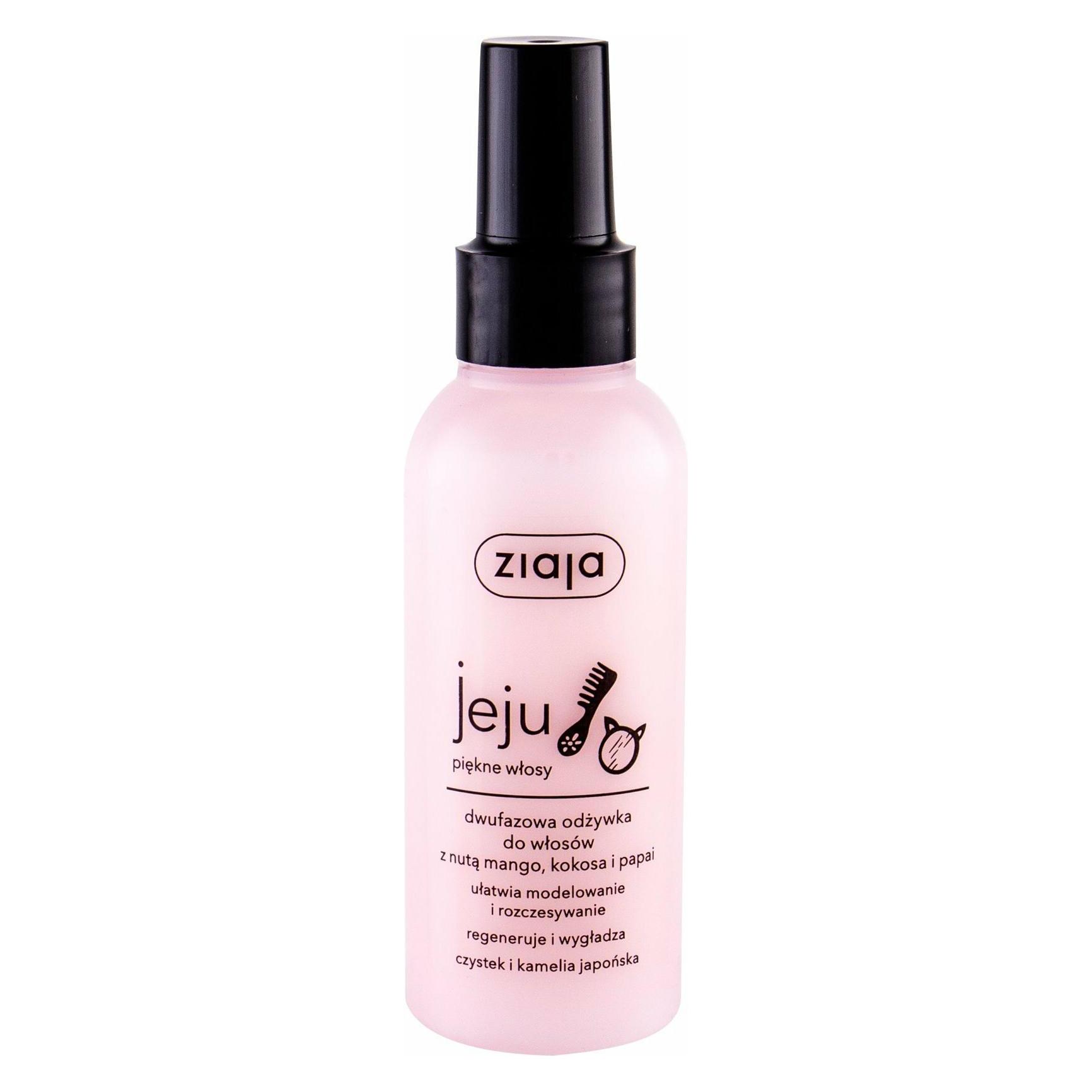 Ziaja Jeju Duo-phase Conditioning Spray mango. Coconut. Papája - Kondicionér Ve Spreji (L) (125 ml) (5901887045236)