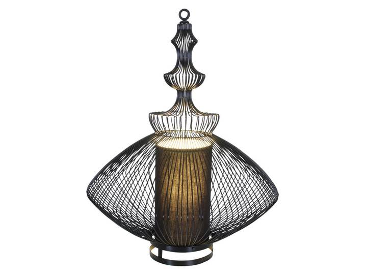 Näve Tischleuchte Young Living, Schwarz, 77 cm, Lampen & Leuchten, Innenbeleuchtung, Tischlampen, Tischlampen