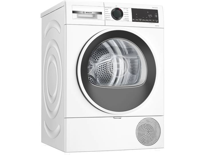 BOSCH Wärmepumpentrockner WQG241001 , Energieeffizienz: D, weiß, B:59,8cm H:84,2cm T:61,3cm, Trockner, Wärmepumpentrockner