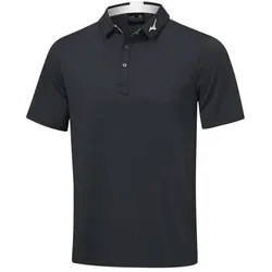 Mizuno Golf Classic Polo Herren schwarz