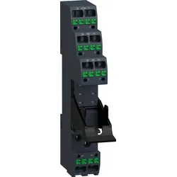 10 Stk. Schneider Electric Push-In Sockel für Interfa RSZE08P