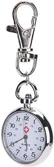 ModernMart Vintage Stainless Steel Pocket Watch Keychain Cute Quartz Mini Timepiece Gift Vintage Stainless Steel Pocket Watch Keychain Cute Quartz Mini Timepiece Gift