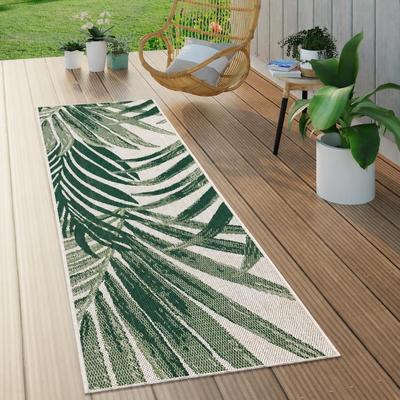 Paco Home Tropical Outdoor Rug Palm Tree & Jungle Design Flatweave