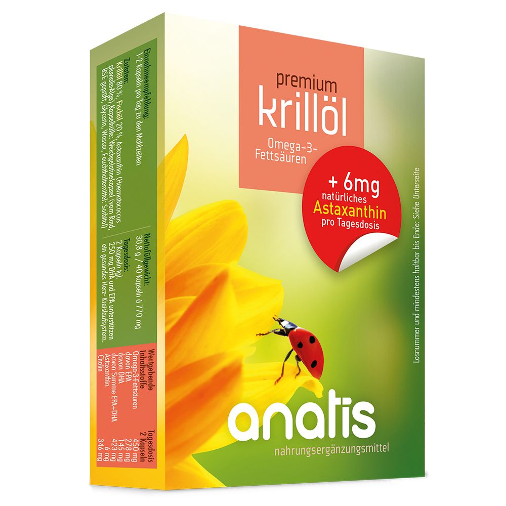 Krill-Oel Prem.kps Anatis 40 St Kapseln