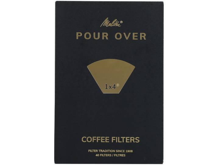 Melitta Filtertüten Pour Over 1x4 40 Stück