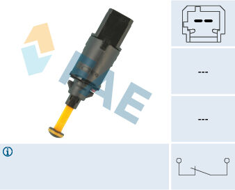 Fae Bremslichtschalter 24897 Für Citroën/peugeot Citroën