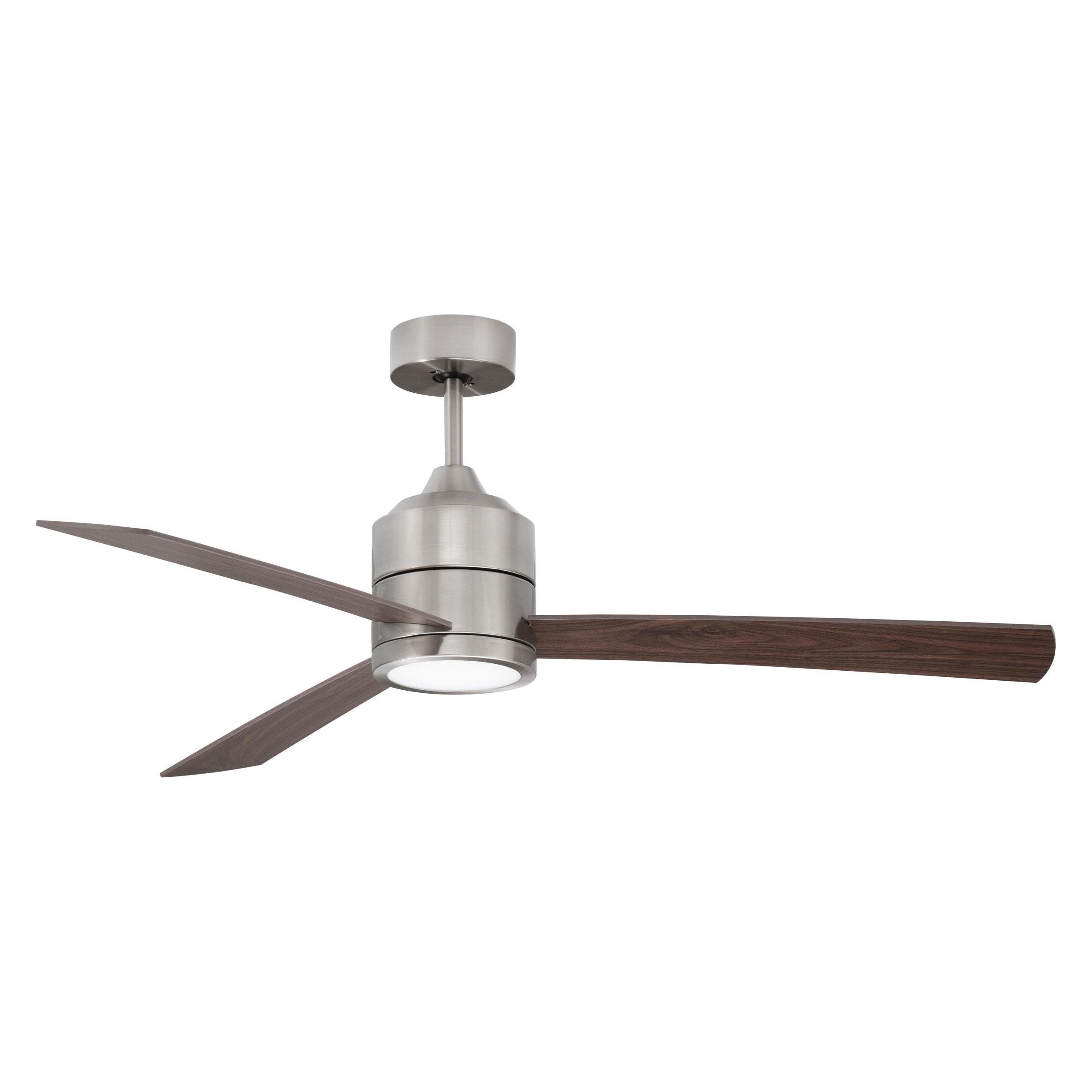 Nova Luce AXEL Ventilator Nickel 38,2x137,1cm dimmbar 9952345 (42702230)