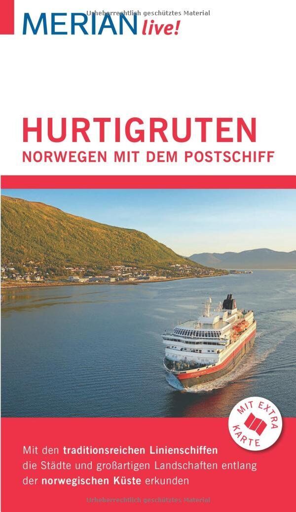 Ralf Schröder - MERIAN live! Reiseführer Hurtigruten Norwegen mit dem Postschiff: Mit Extra-Karte zum Herausnehmen - Preis vom 11.10.2026 15:43:13 h