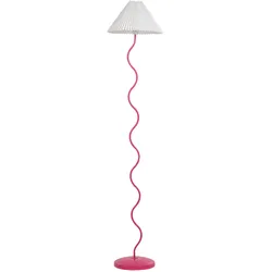 STEHLAMPE Weiß/Rosa Jikawo
