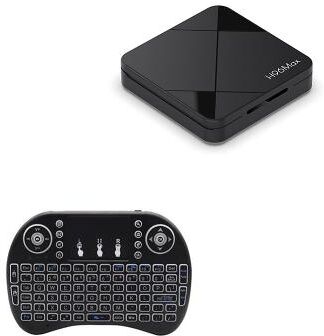 LightInthebox H96 Max Android 14 TV Box 4K Ultra HD Smart Streaming Media Player Ok Google Voice Remote, Support Netflix YouTube Prime Video Disney 4K UHD Streaming Device for Smart TV Home Theater