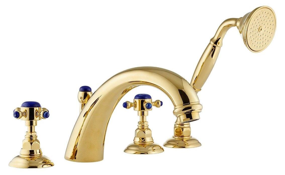 CASA39 Nicolazzi Le Pietre Wannenrandarmaturen 4 Löcher 2104 GO 09