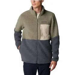 COLUMBIA Herren Unterjacke Mountainside Heavyweight Fleece, Größe S in Grün 398