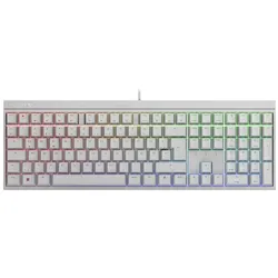 CHERRY MX 2.0S kabelgebundene Gaming Tastatur - QWERTZ DE - weiß