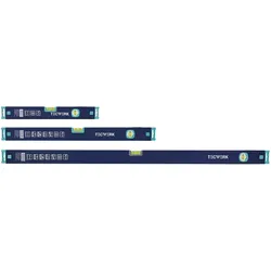 Tecwerk, Wasserwaage, Wasserwaagenset 3-teilig (40 cm)