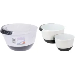 Rührschüssel-Set (BHT 23x13,50x22 cm) - weiß - BHT 23x13,50x22 cm