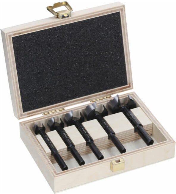 BOSCH EXPERT Jeu de forets Forstner pour bois, 5 pcs (2608901843)
